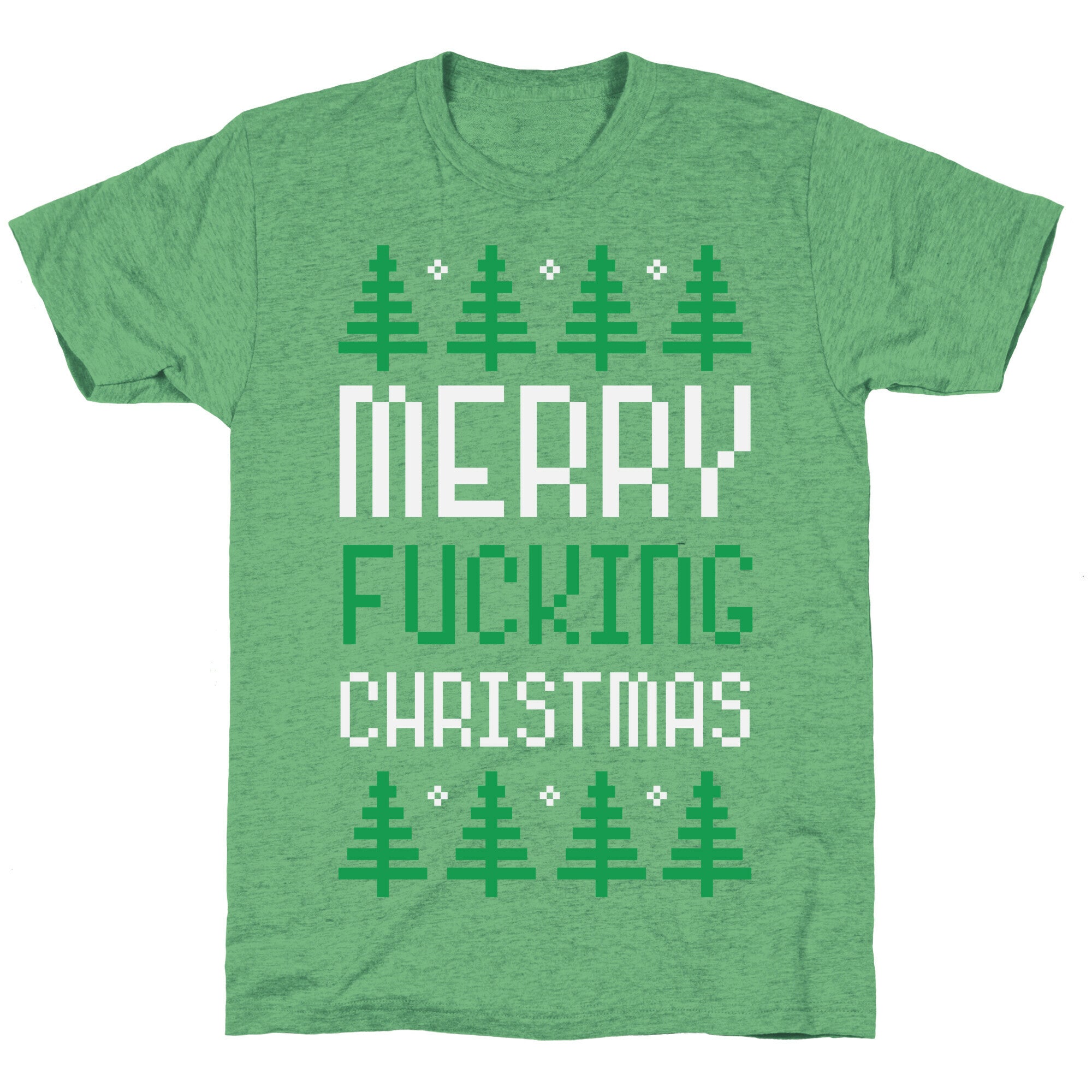 Merry Fucking Christmas Unisex Triblend Tee